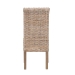 bali & pari Santiago Bohemian Grey Natural Kubu Rattan and Mango Wood Dining Chair - MD-29540-Grey Natural-DC