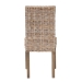 bali & pari Nevina Bohemian Grey Kubu Rattan and Mango Wood Dining Chair - MD-29605/Desy Kubu-Grey Natural-DC