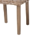bali & pari Nevina Bohemian Grey Kubu Rattan and Mango Wood Dining Chair - MD-29605/Desy Kubu-Grey Natural-DC