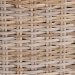 bali & pari Barossa Bohemian Grey Kubu Rattan and Mahogany Wood Dining Chair - MD-36065/Lutop-Grey Natural-DC