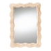 bali & pari Hasana Bohemian Natural Scallop Rattan Accent Wall Mirror
