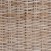 bali & pari Lara Bohemian Grey Kubu Rattan and Mahogany Wood Dining Chair - MD-39209-Kubu Grey/Natural Rattan-DC