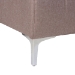 Baxton Studio Lanoma Contemporary Clay Fabric Upholstered Convertible Sleeper Sofa - Lanoma-Clay-RFC