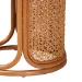 bali & pari Eldon Bohemian Honey Rattan End Table - Eldon-Light Honey Rattan-Small-ET