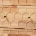 Baxton Studio Hosea Japandi Carved Honeycomb Natural 6-Drawer Dresser - SW8000-61D6D-6DW-Natural-Dresser