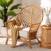 bali & pari Lisabon Bohemian Light Honey Rattan Arm Chair - LISABON-Light Honey Rattan-CC