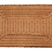 bali & pari Minahasa Bohemian Light Honey Braided Rattan Side Table - MINAHASA-Light Honey Rattan-End Table