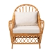 bali & pari Reina Bohemian Light Honey Rattan Arm Chair - Regal 2-Light Honey Rattan-CC