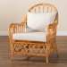 bali & pari Reina Bohemian Light Honey Rattan Arm Chair - Regal 2-Light Honey Rattan-CC