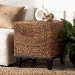 bali & pari Verino Bohemian Natural Seagrass End Table - Verino-Seagrass-ET