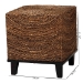 bali & pari Verino Bohemian Natural Seagrass End Table - Verino-Seagrass-ET
