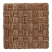 bali & pari Karina Bohemian Natural Seagrass End Table - KARINA-Seagrass-ET