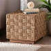 bali & pari Karina Bohemian Natural Seagrass End Table - KARINA-Seagrass-ET