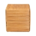 bali & pari Karina Bohemian Light Honey Rattan Footstool - KARINA-Wooden/Light Honey Rattan-Stool
