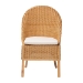 bali & pari Camelia Bohemian Light Honey Rattan Dining Chair - Camelia-Light Honey Rattan-DC