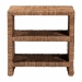bali & pari Liza Bohemian Natural Seagrass End Table - LIZZA-Seagrass-ET