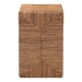bali & pari Liza Bohemian Natural Seagrass End Table - LIZZA-Seagrass-ET