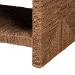 bali & pari Liza Bohemian Natural Seagrass End Table - LIZZA-Seagrass-ET