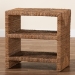 bali & pari Liza Bohemian Natural Seagrass End Table - LIZZA-Seagrass-ET