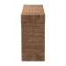 bali & pari Liza Bohemian Natural Seagrass Console Table - LIZZA-Seagrass-Console Table