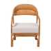 bali & pari Marisa Bohemian Light Honey Rattan Arm Chair - MARISA-Light Honey Rattan-CC