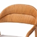 bali & pari Marisa Bohemian Light Honey Rattan Arm Chair - MARISA-Light Honey Rattan-CC
