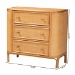 bali & pari Radenza Bohemian Light Honey Rattan 3-Drawer Storage Cabinet - RADENZA-Light Honey Rattan-Cabinet