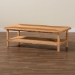 bali & pari Minahasa Bohemian Light Honey Braided Rattan Coffee Table - MINAHASA-Light Honey Rattan-Coffee Table