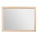 bali & pari Lanica Japandi Sun Bleached Rattan Wall Mirror - Braided Sun Bleached Ivory-Wood/Rattan-Mirror