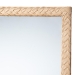 bali & pari Lanica Japandi Sun Bleached Rattan Wall Mirror - Braided Sun Bleached Ivory-Wood/Rattan-Mirror