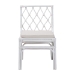 bali & pari Carwyn Bohemian White Rattan Dining Chair - WS096-White Wash-Rattan-DC