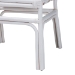 bali & pari Carwyn Bohemian White Rattan Dining Chair - WS096-White Wash-Rattan-DC