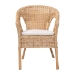 bali & pari Abbey Modern Bohemian Natural Rattan Dining Chair - 12717-Natural Rattan-DC-Version 2
