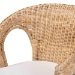bali & pari Abbey Modern Bohemian Natural Rattan Dining Chair - 12717-Natural Rattan-DC-Version 2