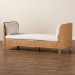bali & pari Diva Bohemian Light Honey Rattan Daybed - Diva-Light Honey Rattan/Cushioned-Daybed