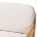 bali & pari Pakis Bohemian Light Honey Rattan Tete-a-Tete Sofa - Pakis-Light Honey-Sofa