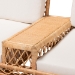bali & pari Pakis Bohemian Light Honey Rattan Tete-a-Tete Sofa - Pakis-Light Honey-Sofa