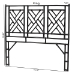 bali & pari Karavo Bohemian Black Natural Rattan King Size Standalone Headboard - Karavo W200-Black Rattan-HB-King