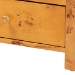 bali & pari Camira Modern and Contemporary Natural Light Mappa Real Burl Wood 1-Drawer Nightstand - SVN-1150-Natural Burl Op1-Nella-NS