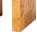 bali & pari Revelle Modern and Contemporary Natural Light Mappa Real Burl Wood End Table - SVN-1140-Natural Burl Op1-Okin-ET