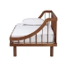 Baxton Studio Helio Mid-Century Modern Walnut Brown Finished Wood Twin Daybed - MG0223-Walnut-Daybed-Twin