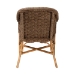 bali & pari Luis Bohemian Natural Seagrass and Rattan Arm Chair - SC661SG-Luis-Light Brown Seagrass-CC