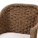 bali & pari Luis Bohemian Natural Seagrass and Rattan Arm Chair - SC661SG-Luis-Light Brown Seagrass-CC
