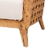 bali & pari Daiwa Bohemian Light Honey Ratan Accent Chair - DALBI-Light Honey Rattan-CC
