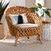 bali & pari Robista Bohemian Natural Rattan Accent Chair - ROBISTA-Rattan/Wicker Weave-CC