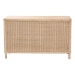 bali & pari Lanica Japandi Sun-Bleached Braided Rattan 6-Drawer Dresser - Braided Sun Bleached Ivory-Wood/Rattan-6DW-Dresser