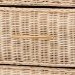 bali & pari Lanica Japandi Sun-Bleached Braided Rattan 6-Drawer Dresser - Braided Sun Bleached Ivory-Wood/Rattan-6DW-Dresser