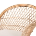 bali & pari Casilda Bohemian Natural Braided Rattan Arm Chair - RCN 012-Natural Rattan-AC