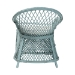 bali & pari Casilda Bohemian Light Blue Braided Rattan Arm Chair - RCN 012-Light Blue Rattan-AC