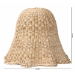 bali & pari Semira Bohemian Natural Scalloped Rattan Pendant Lampshade - S24-L03-Natural Rattan-Lampshade